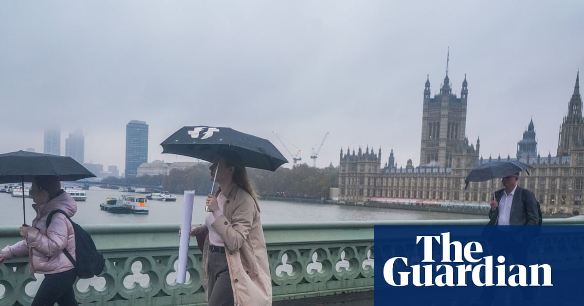 ‘No end in sight’ to Britain’s wet weather as dozens of flood warnings issued | UK weather