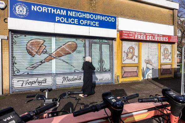 the closed northam police office