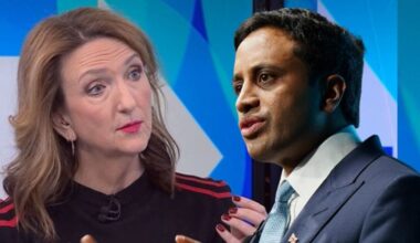 Stuttering Victoria Derbyshire shut down by Zia Yusuf in tense BBC clash | TV & Radio | Showbiz & TV