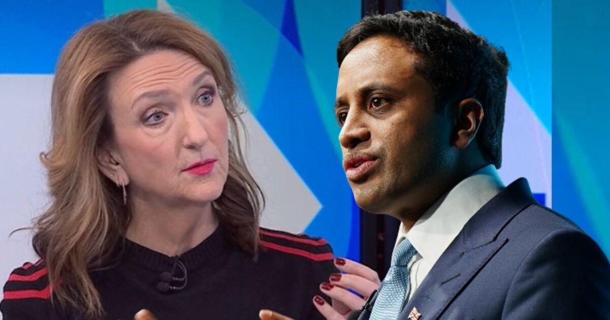 Stuttering Victoria Derbyshire shut down by Zia Yusuf in tense BBC clash | TV & Radio | Showbiz & TV