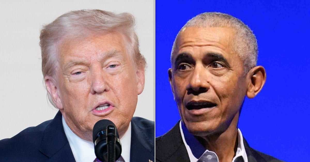 Trump Condemned Over 'Racist' And 'Disgusting' Video Of Obamas: 'There's No Bottom'