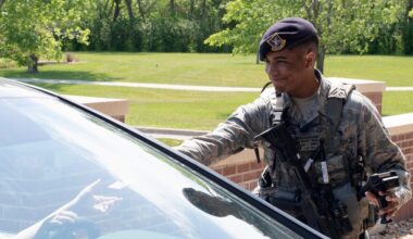 The Air Force Changed How Gate Guards Greet People, Frustrating Troops