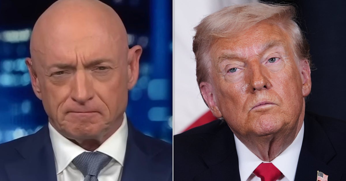 Mark Kelly Tears Into 'Wannabe Dictator' Trump After DOJ Failure To Indict Him