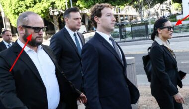 Zuckerberg's Courthouse Entourage Showed up in Meta Ray-Bans