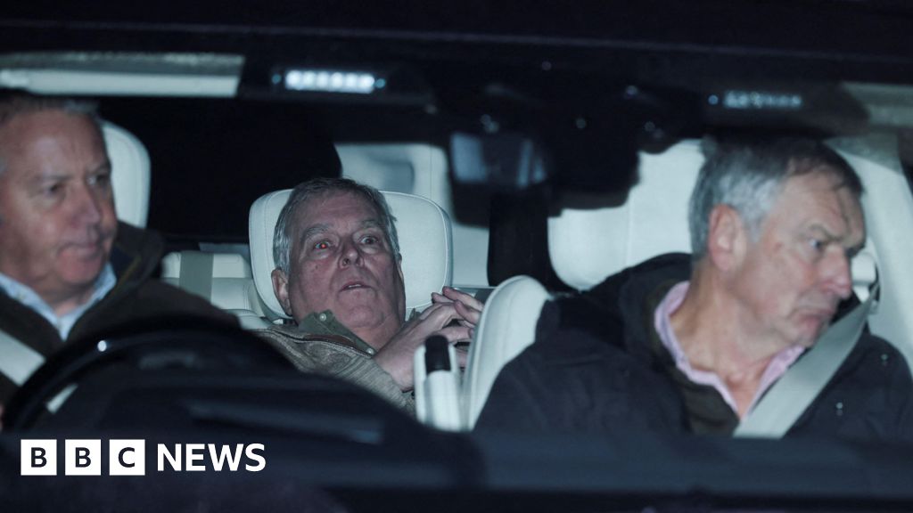 A tip-off and 'more luck than judgement': The story behind Andrew car snap - BBC