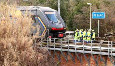 Italian police probe 'sabotage' on rail lines to Olympics