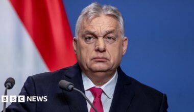 Viktor Orban, Hungary's prime minister delivers a speech on January 5, 2026 in Budapest, Hungary