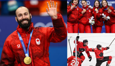 2026 Winter Olympics Day 12 recap: Team Canada speed skaters thrive with Dubois gold and women's relay bronze, as men's hockey reach semis