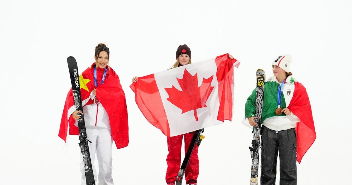 Canada's Megan Oldman wins gold in big air