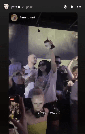 British singer Charli XCX appears at the Berlin afterparty following the premiere of “The Moment.” (Source: Anastasia Shevtsova)