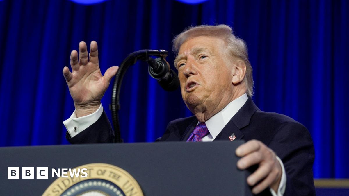 US President Donald Trump