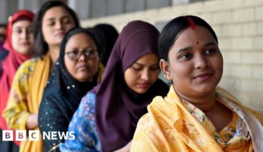 Bangladesh election: Polls close in first vote since Gen Z protests ousted former PM Sheikh Hasina - BBC