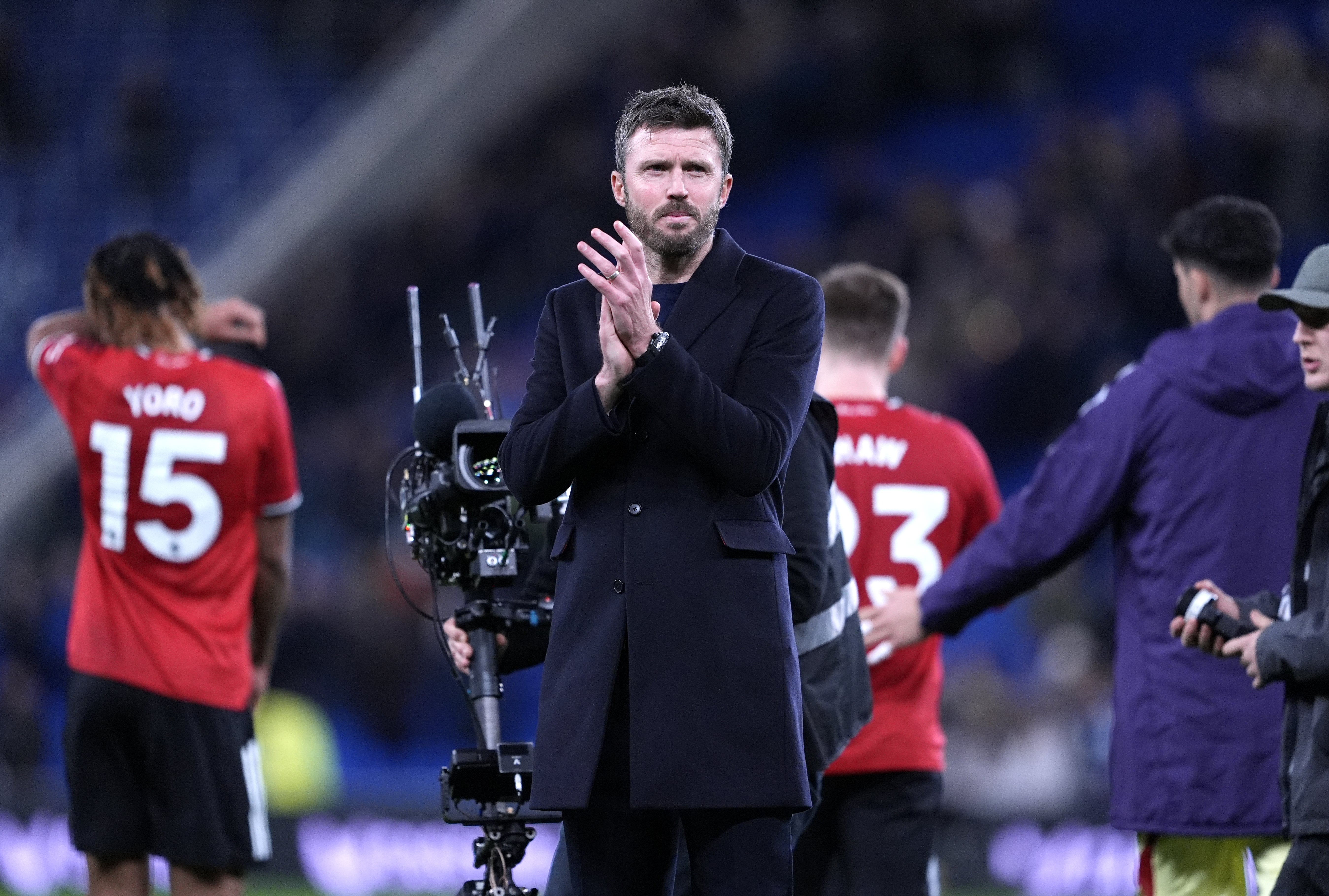 Carrick praised Sesko for his attitude