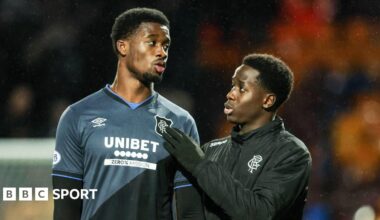 Rangers duo Emmanuel Fernandez and Djeidi Gassama