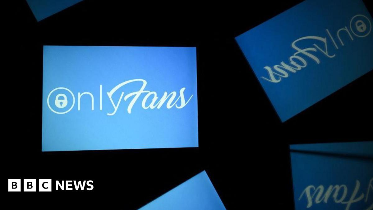 A blue icon of an online app called OnlyFans.