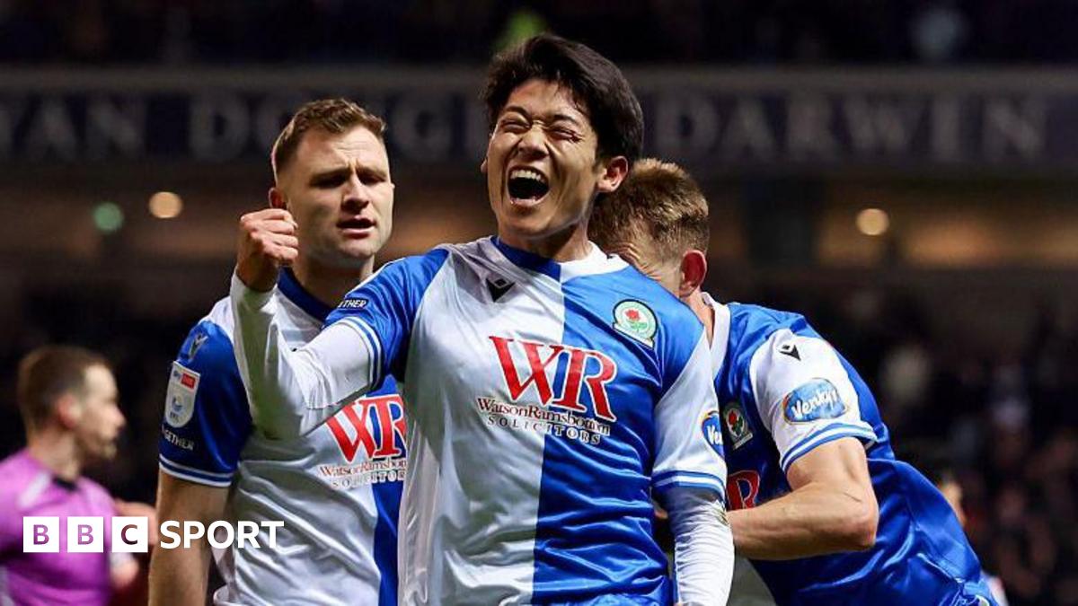 Championship: Blackburn Rovers 1-0 Preston North End - Yuki Ohashi scores 95th-minute winner