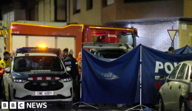 Five young people die in Spain apartment block fire