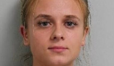 Lecka, who is from Poland but moved to the UK with her parents when she was younger, was caught on CCTV kicking a boy in the face and punching a girl in the side