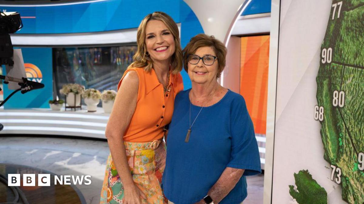 Savannah Guthrie and her mother