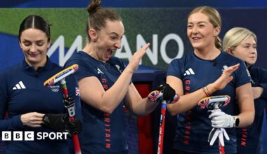 Team GB's women's curlers