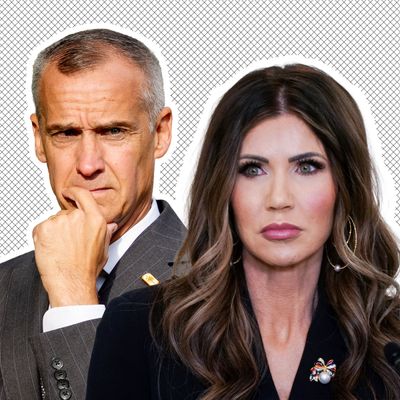 Kristi Noem and Corey Lewandowski