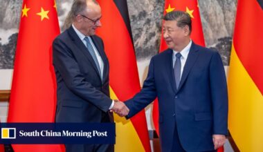 Xi and Merz pledge to strengthen ties as they rebalance amid ‘turbulent’ times