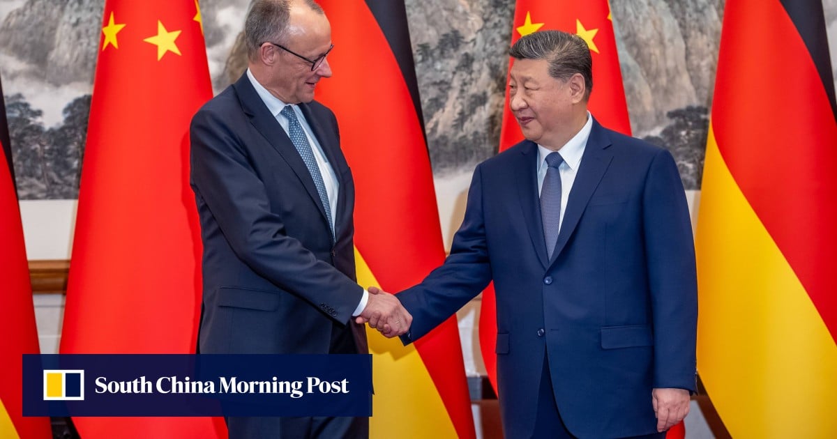 Xi and Merz pledge to strengthen ties as they rebalance amid ‘turbulent’ times