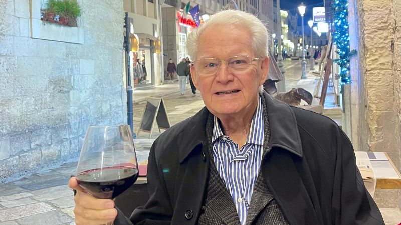 The ‘ugliness of suburban America’ made him move to Italy age 80