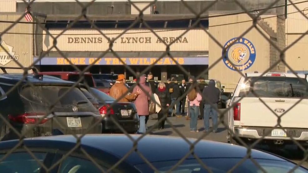 The shooting Monday happened during a youth hockey game in Pawtucket, Rhode Island, leaving three people dead, including the shooter. (WJAR)