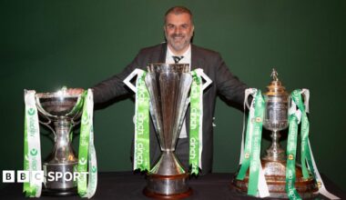 Former Celtic manager Ange Postecoglou