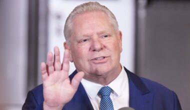 Doug Ford breaks ground on elevated stretch of Ontario Line