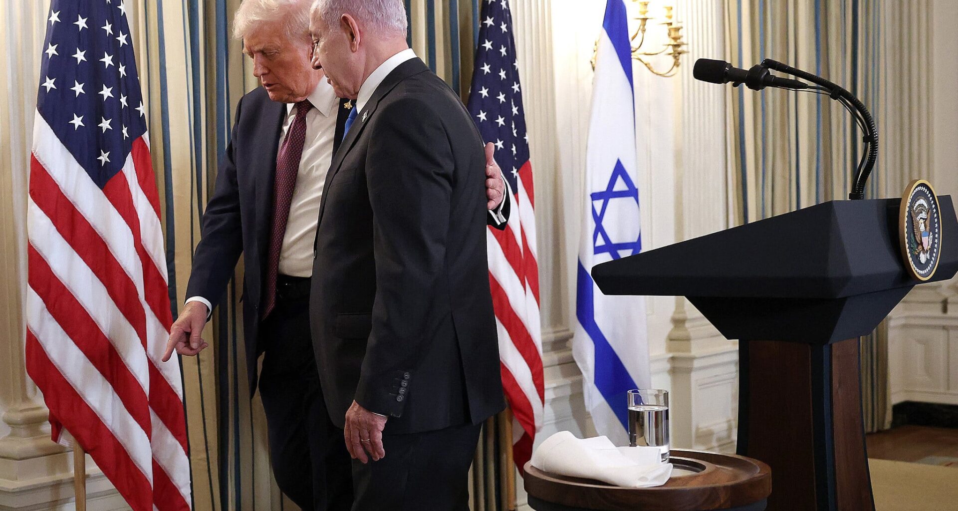 Unpersuaded by Netanyahu, Trump insists on going 'jaw-to-jaw' with Iran and Hamas