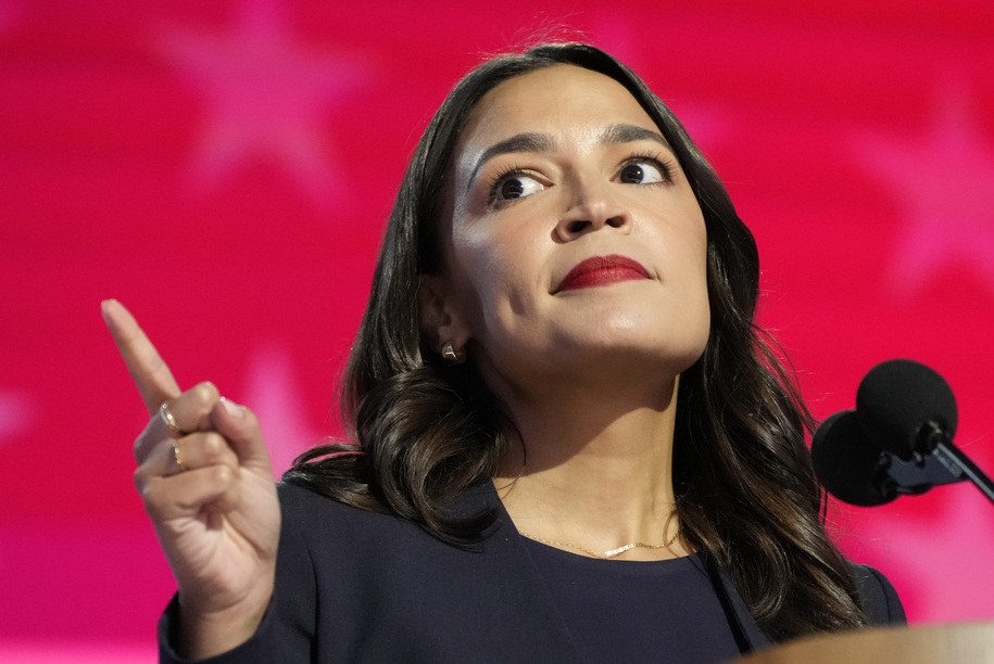 Watch AOC wreck Pam Bondi on the world stage