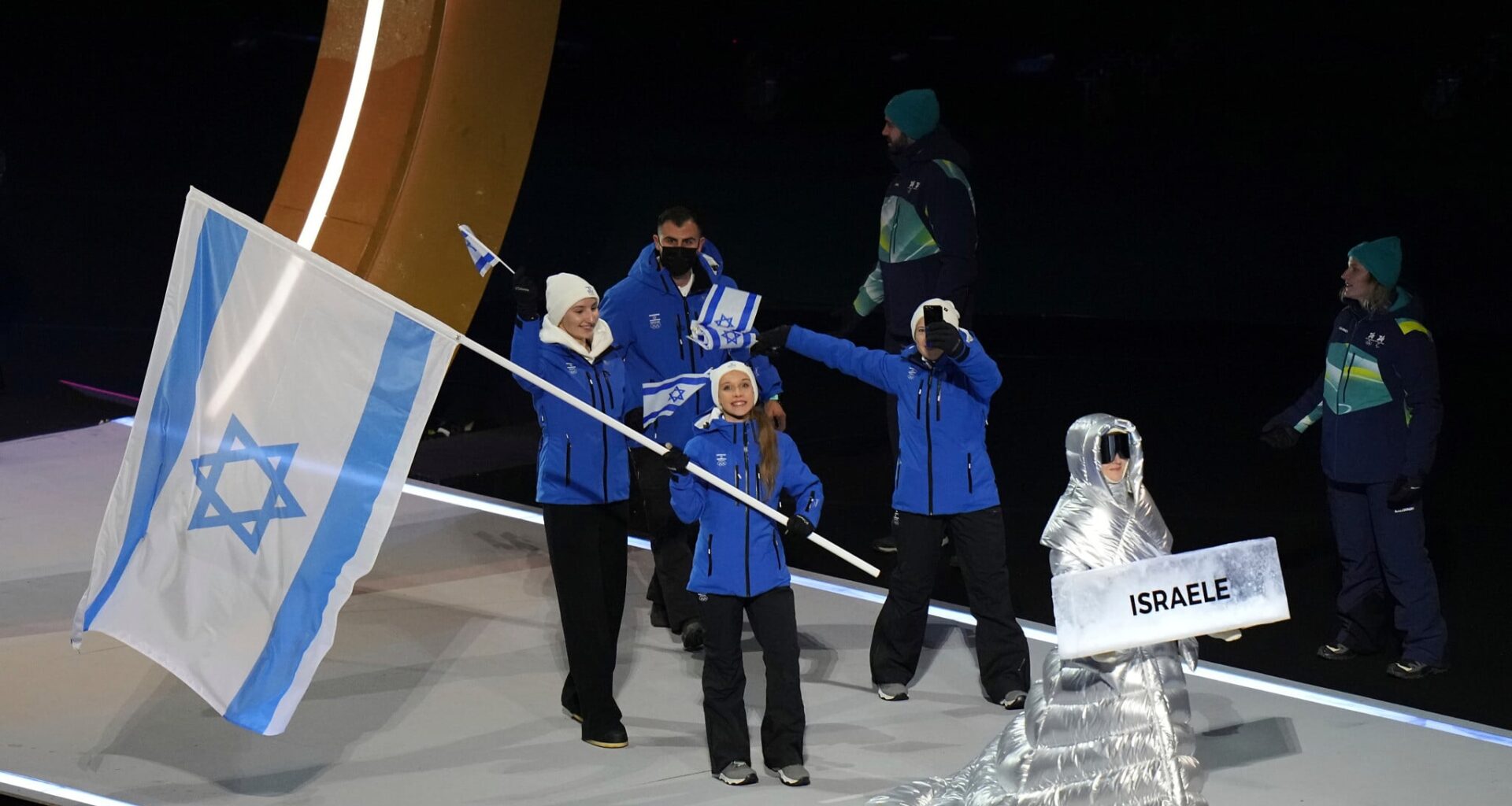 Israel team marches to smattering of boos at Milan Winter Olympics opening ceremony - The Times of Israel