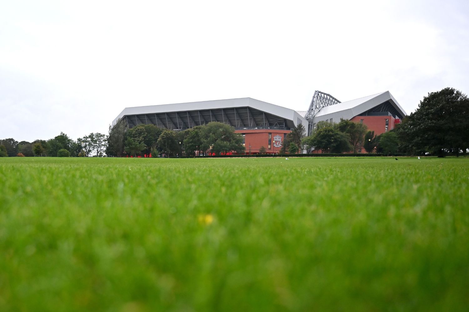 General view of Anfield, the home of Liverpool