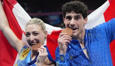 Piper Gilles, Paul Poirier win bronze in ice dance
