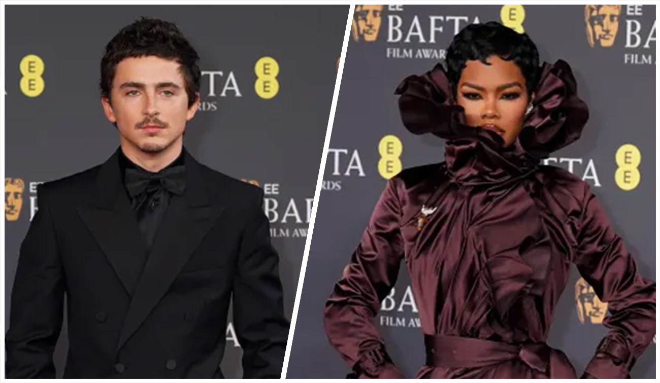Timothée Chalamet/Teyana Taylor at 2026 BAFTA Awards