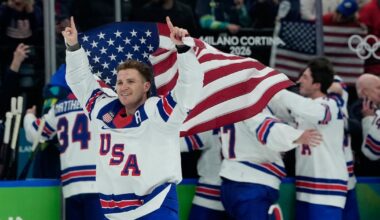 U.S. defeat Canada in OT to win Olympic gold in men’s hockey - CTV News