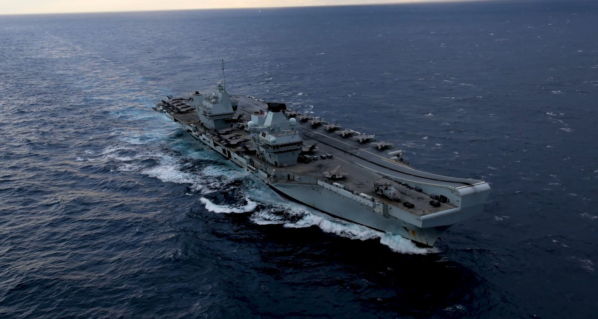 UK to send carrier north in show of force against Russia