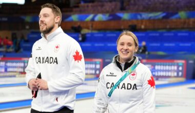 Peterman, Gallant end Olympic mixed doubles curling competition with near-perfect performance
