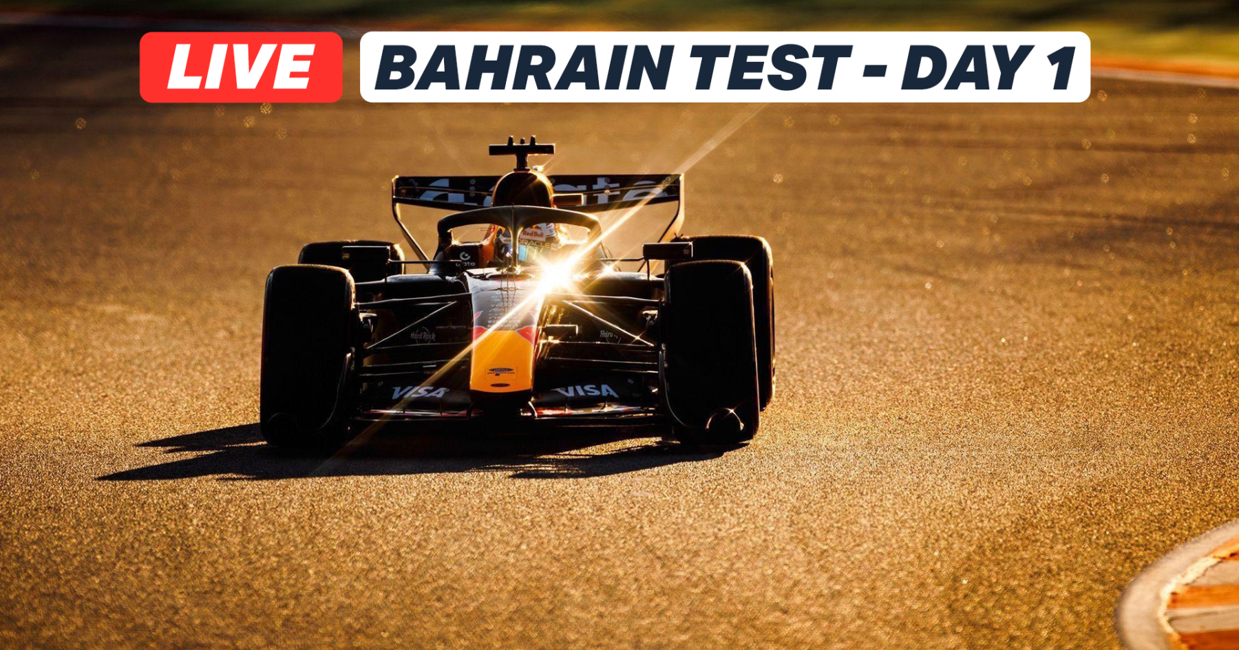 LIVE: 2026 F1 Bahrain Pre-Season 1st Test - Day 1