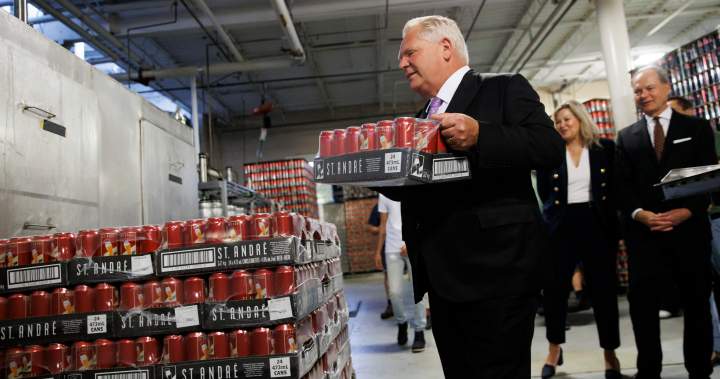 Ford says LCBO won’t bring back American booze despite renewed Trump threat