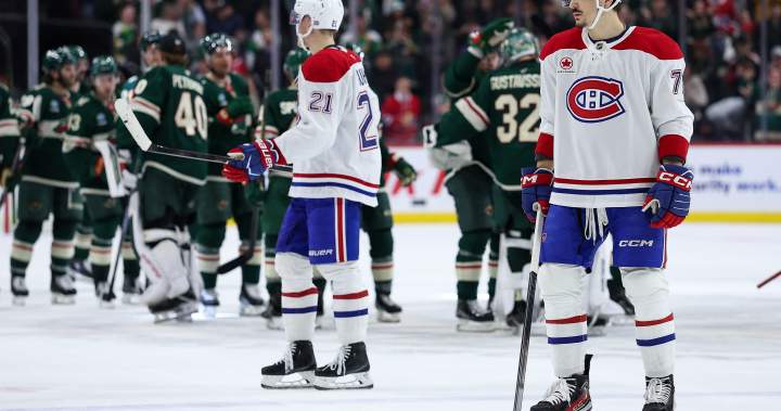 Call of the Wilde: Montreal Canadiens fall in Minnesota in overtime - Montreal