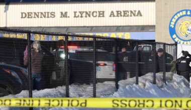 Three killed, including suspect, in shooting at Rhode Island hockey rink