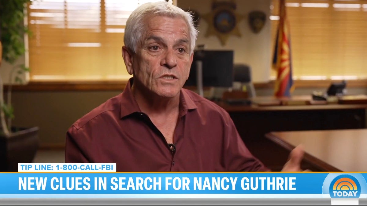 Sheriff Says Nancy Guthrie's Masked Abductor 'Had a Target' 