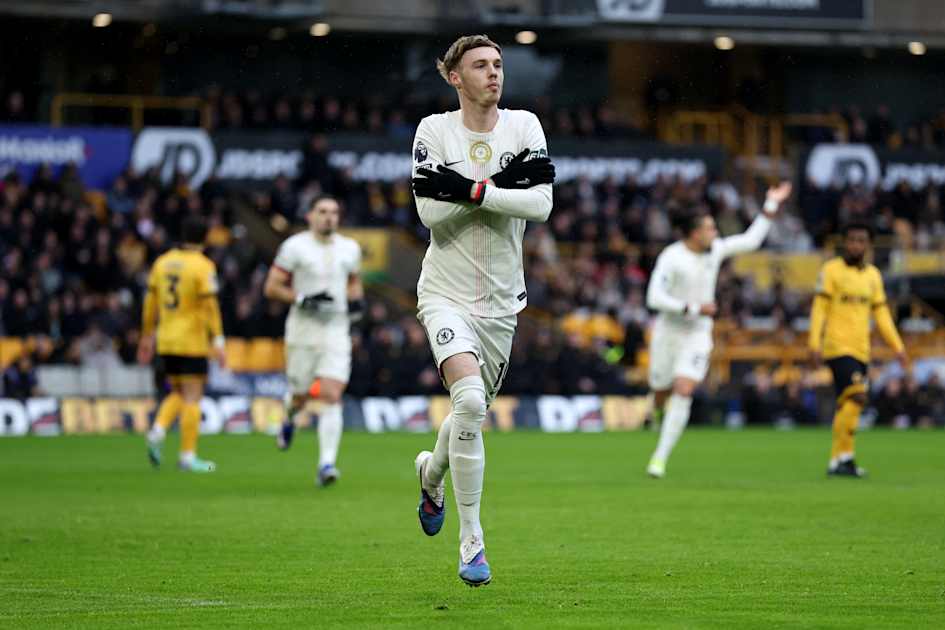 Cole Palmer sets two records in Blues' win at Wolves | News | Official Site