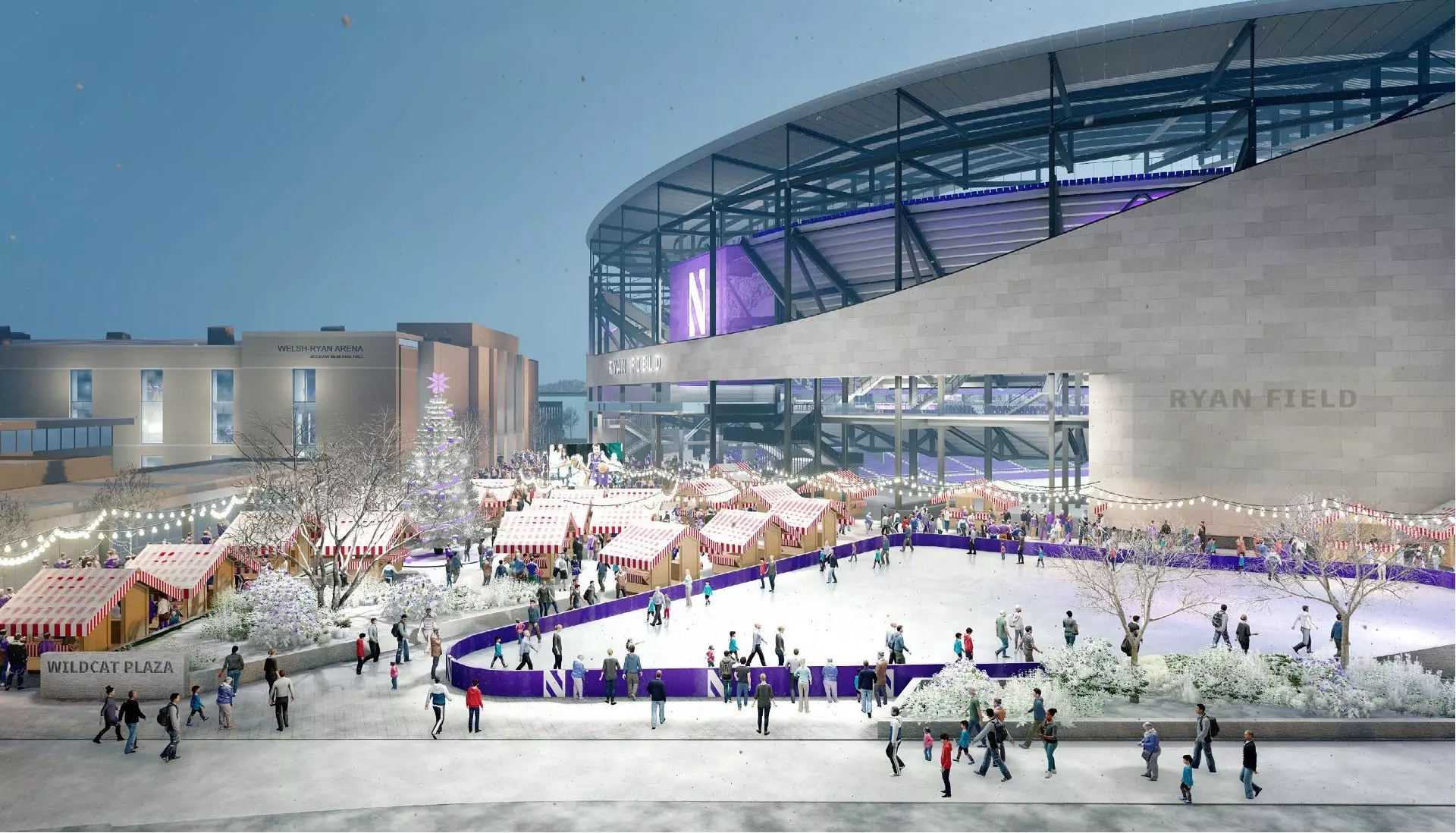 ryan field community photo - winter