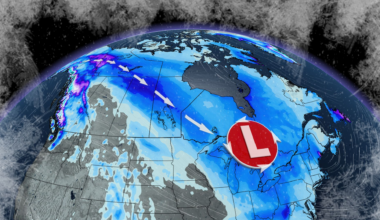 Canada-wide storm spreads snow and renewed Arctic cold