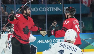 Canada beats France 10-2 in men’s hockey preliminary round - CTV News