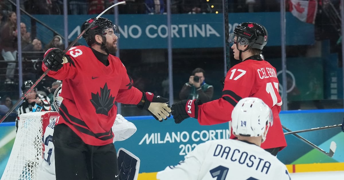 Canada beats France 10-2 in men’s hockey preliminary round - CTV News